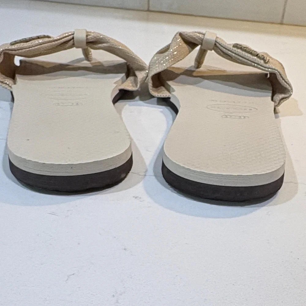 Havaianas Women's Light Beige Bow Sandals